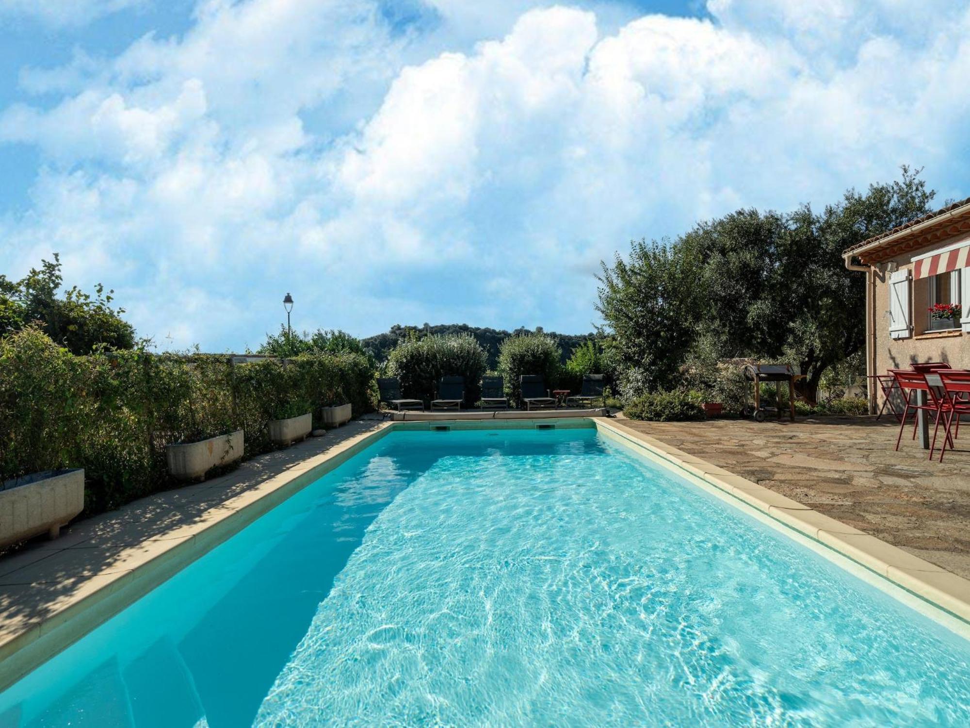 Вилла House In The South Of France With Private Pool Roquebrun Экстерьер фото