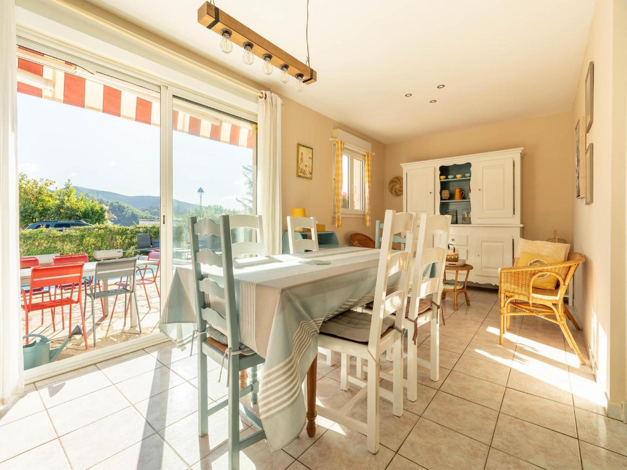 Вилла House In The South Of France With Private Pool Roquebrun Экстерьер фото